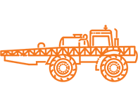 Crop Sprayer Icon